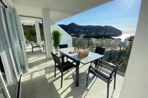 Sea view apartment 6D with pool in Cañamel beach
